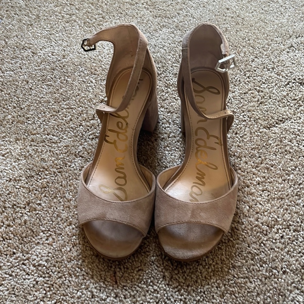 Sam Edelman suede heels